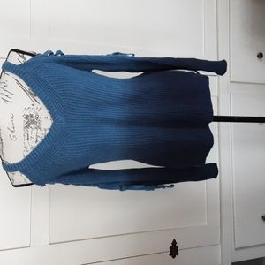 Venus lace up cold shoulder sweater